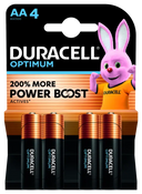 Duracell Optimum AA-Alkalibatterien LR6