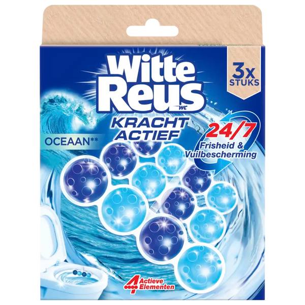 Witte Reus Toilettenblock Kraft Aktiv Ozean
