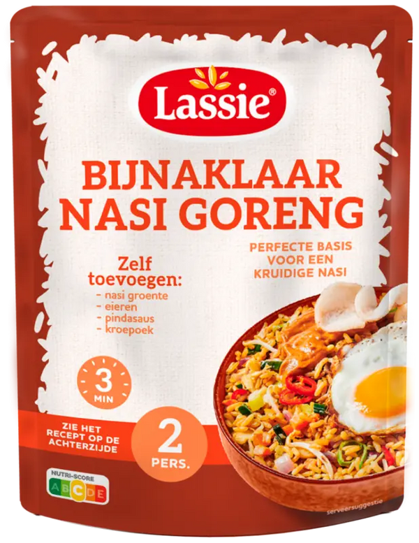 Lassie Nasi Goreng, fast fertig