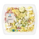 Frischer Stampf mit Chicorée, Schinken und Käse