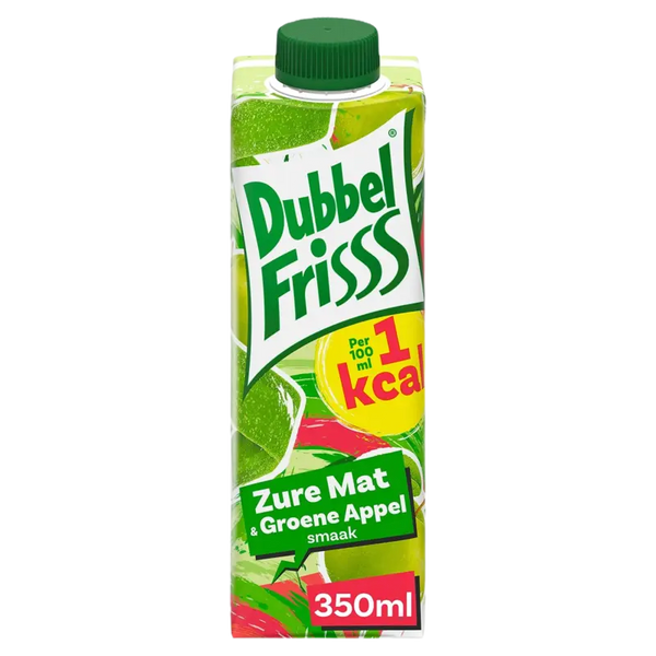 DubbelFrisss 1kcal bubblegum & blauwe bes smaak