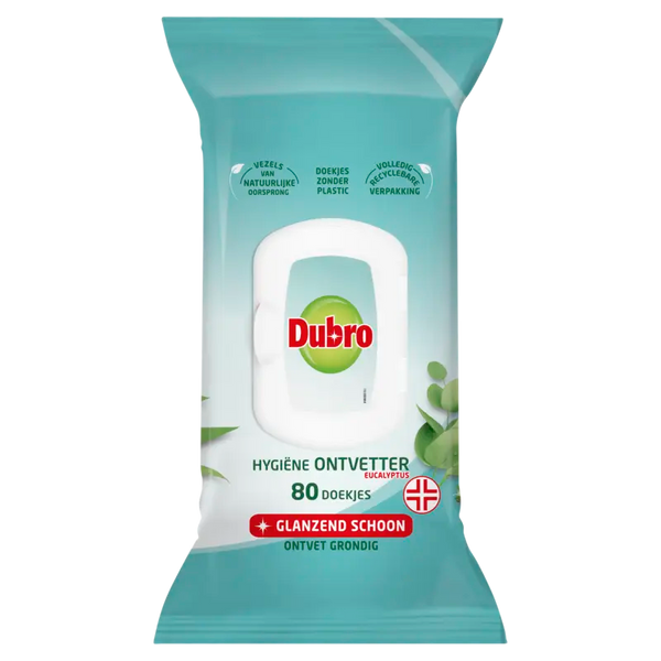 Dubro Hygiene-Entfetter-Tücher Eukalyptus