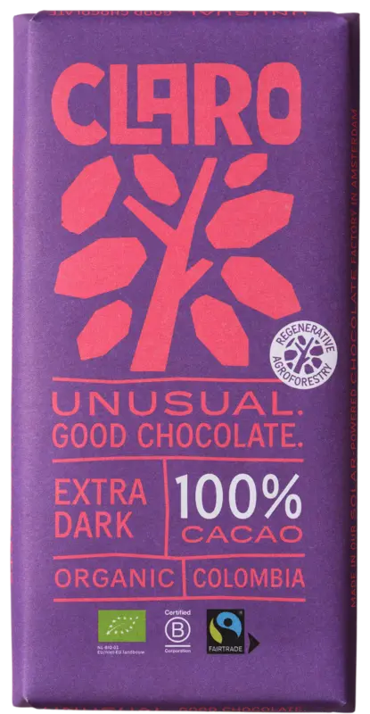 Claro Bar 100% Extra Dark