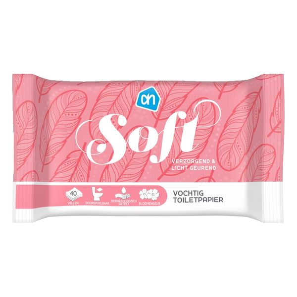 Feuchtes Toilettenpapier weich