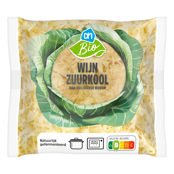 Organic wine sauerkraut