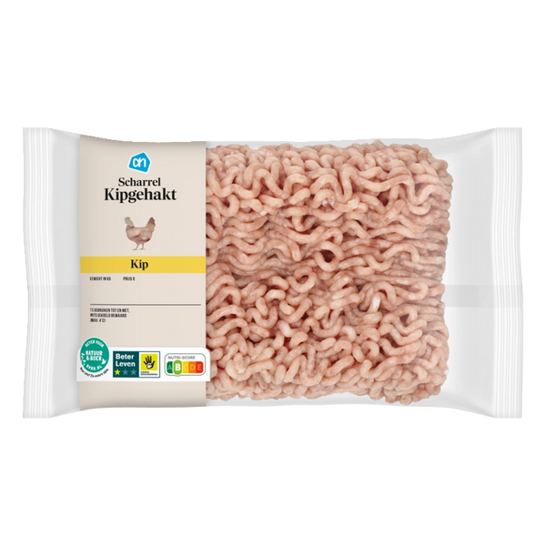 Free-range minced chicken