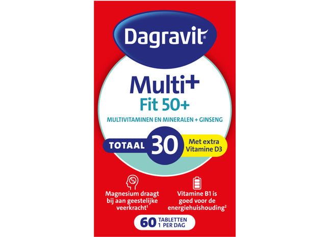 Dagravit Vitaal 50+ totaal multivitaminen