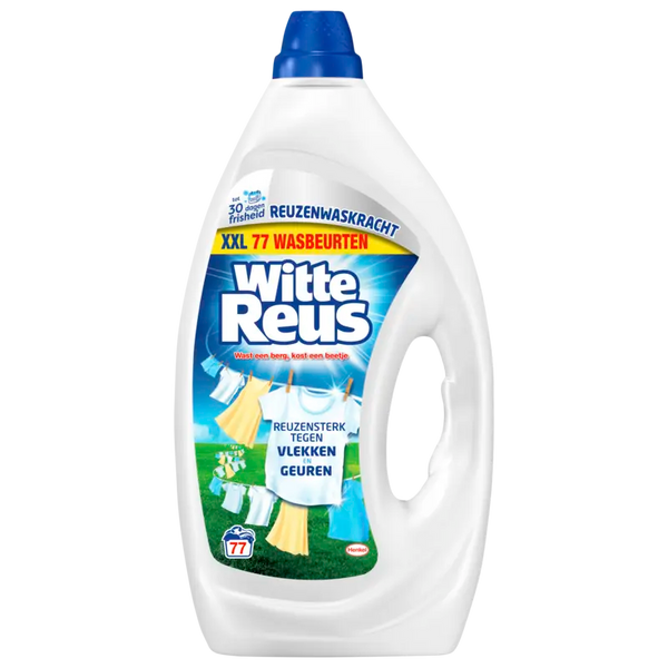 Witte Reus Wasmiddel vloeibaar gel wit