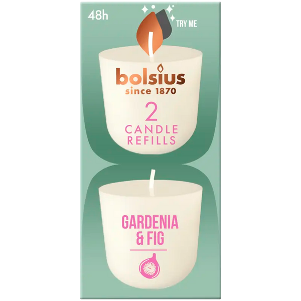 Bolsius Clean Light Gardenia Fig Refill