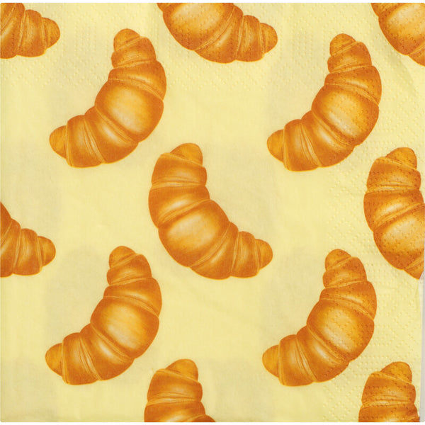Servet croissants 33x33cm