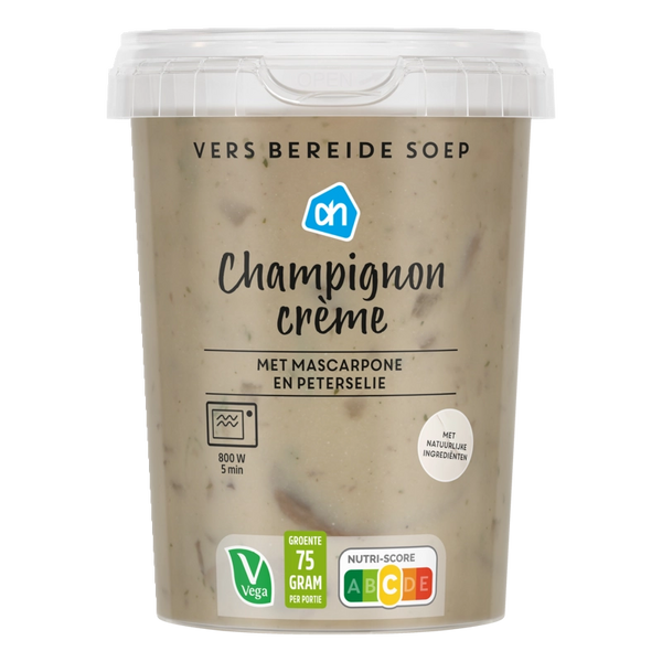 Fresh Cream of Mushroom Soup