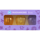 Paashangers glas set ribbel