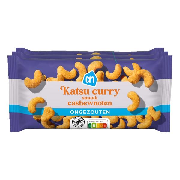 Katsu curry cashew nuts 3-pack