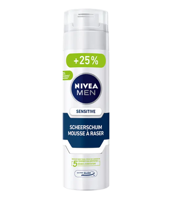 NIVEA Men sensitive shaving foam with chamomile