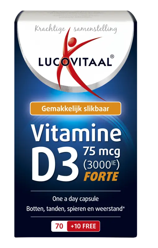 Lucovitaal D3 75mcg starke Vitamin-Kapseln