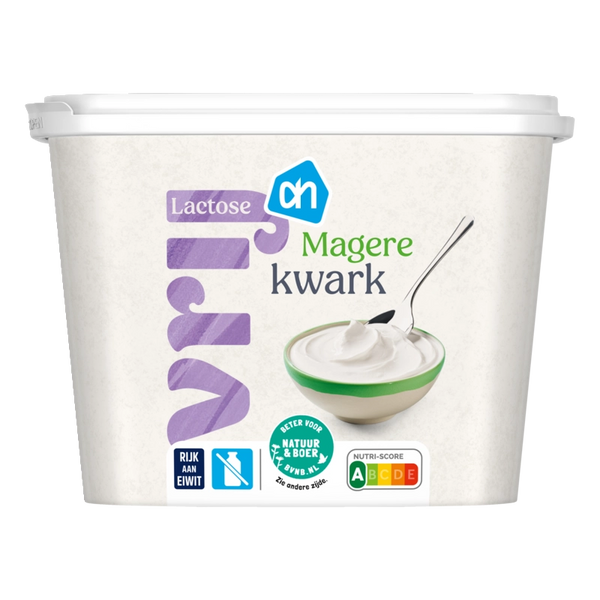 Lactosevrije magere kwark