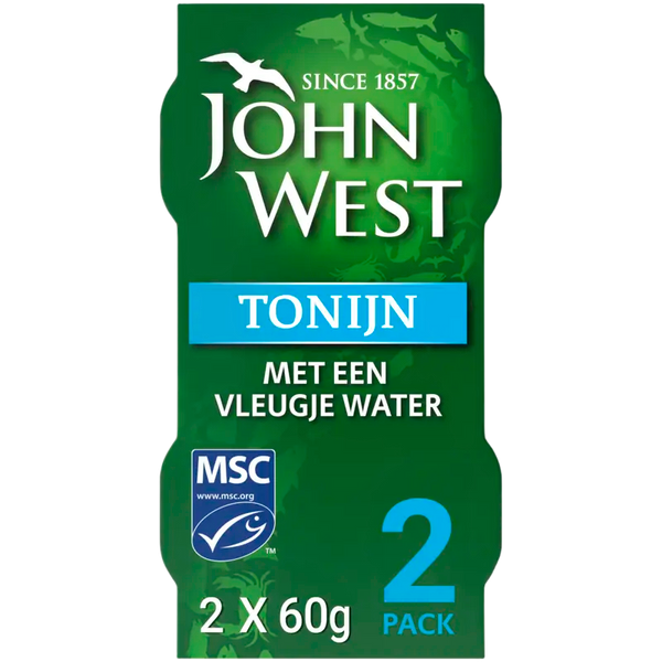 John West Tuna with a hint of water 2-pack