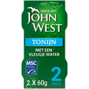 John West Tonijn met een vleugje water 2-pack