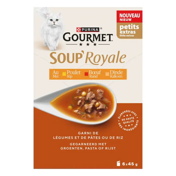 Gourmet Soup Royale Huhn oder Rind oder Pute