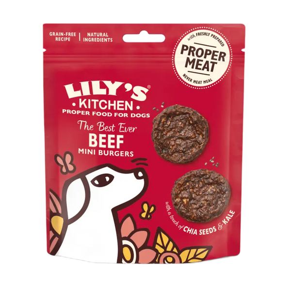Lily's Kitchen Mini-Burger mit Rindfleisch