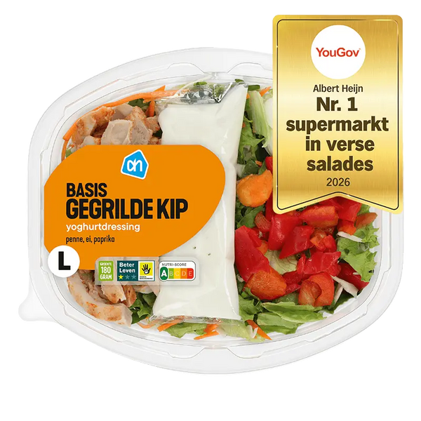Basis-Mahlzeitsalat gegrilltes Hähnchen