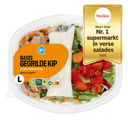 Basis-Mahlzeitsalat gegrilltes Hähnchen