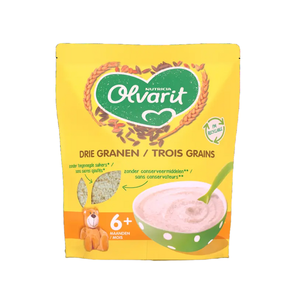 Olvarit Three grains 6m+