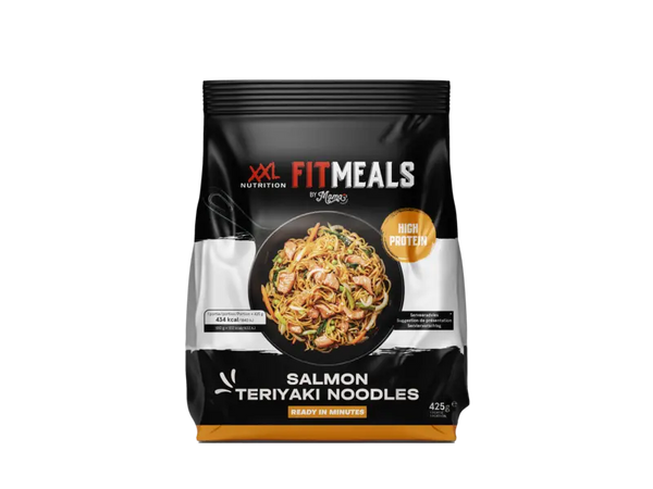 Fitmeals XXL Nutrition Lachs-Teriyaki-Nudeln