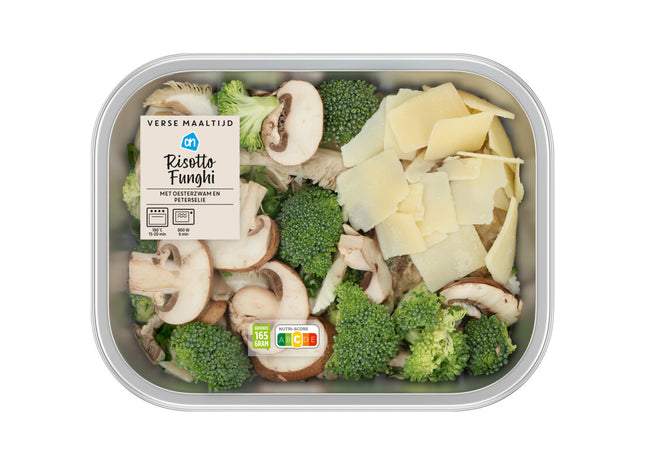 Verse maaltijd risotto funghi