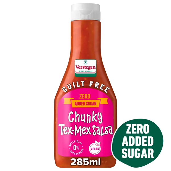 Verstegen Chunky Tex-Mex salsa with no added sugar