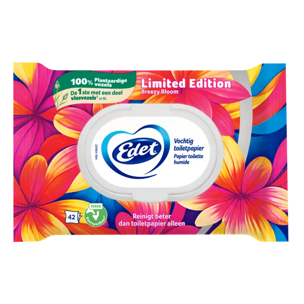 Edet Vochtig toiletpapier limited edition