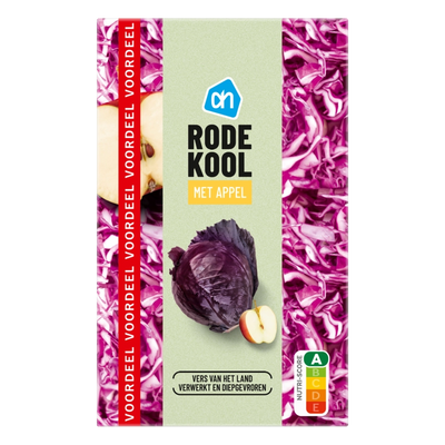 Frozen Red Cabbage with Apple