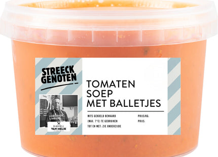 Streeckgenoten Tomatensoep met balletjes