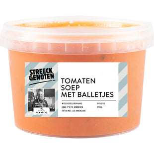 Streeckgenoten Tomatensoep met balletjes