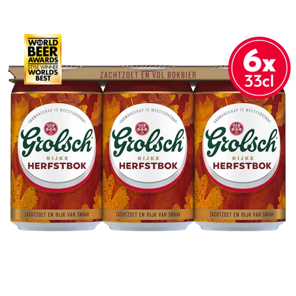 Grolsch Rijke herfstbok speciaalbier 6-pack