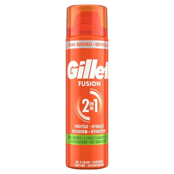 Gillette Fusion5 Ultra Rasiergel für empfindliche Haut