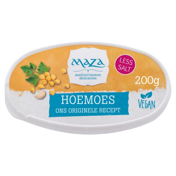 Maza Hoemoes mit weniger Salz