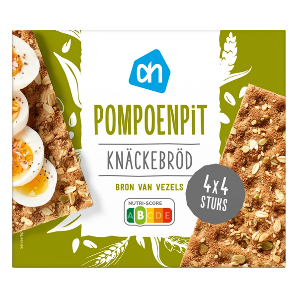 Knäckebröd pompoenpit