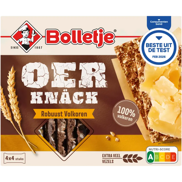 Bolletje Urknack Kräftig Vollkorn