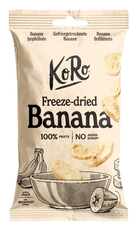 KoRo gefriergetrocknete Banane