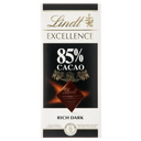 Lindt Excellence 85% dark chocolate