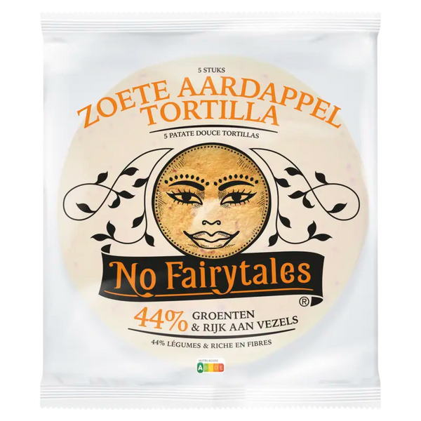 No Fairytales Süßkartoffel-Tortilla-Wraps