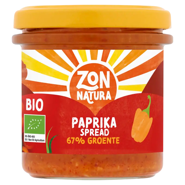 Zonnatura Groentespread paprika