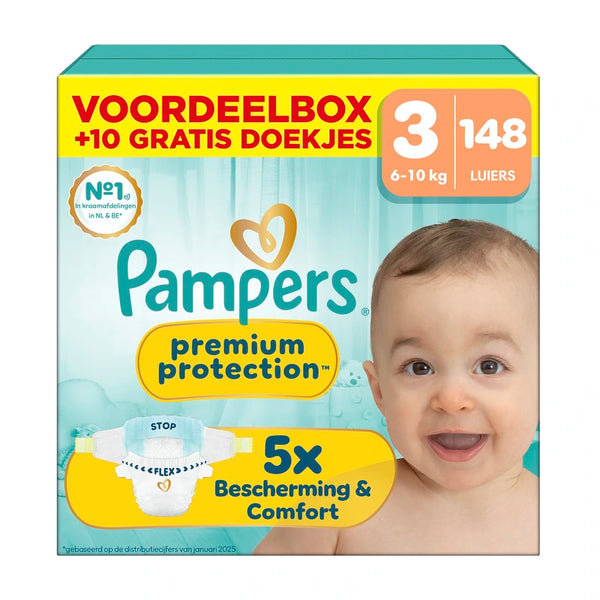 Pampers Premium protection luiers maat 3