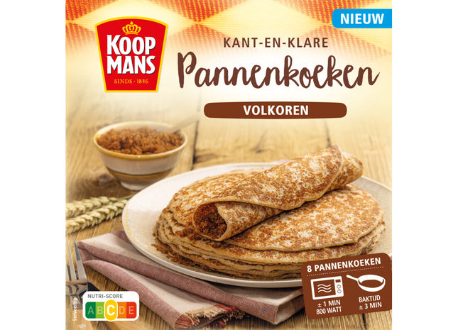 Koopmans Pannenkoeken volkoren kant-en-klaar