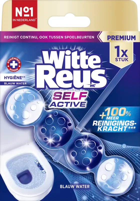 Witte Reus Toiletblok blauw actief hygiene