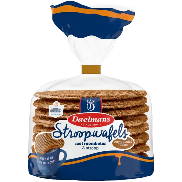 Daelmans Stroopwafels mit Cappuccino-Geschmack