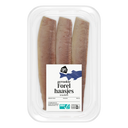 Gerookte forel haasjes