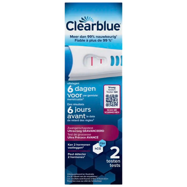Clearblue Schwangerschaftstest Fortgeschritten Früherkennung