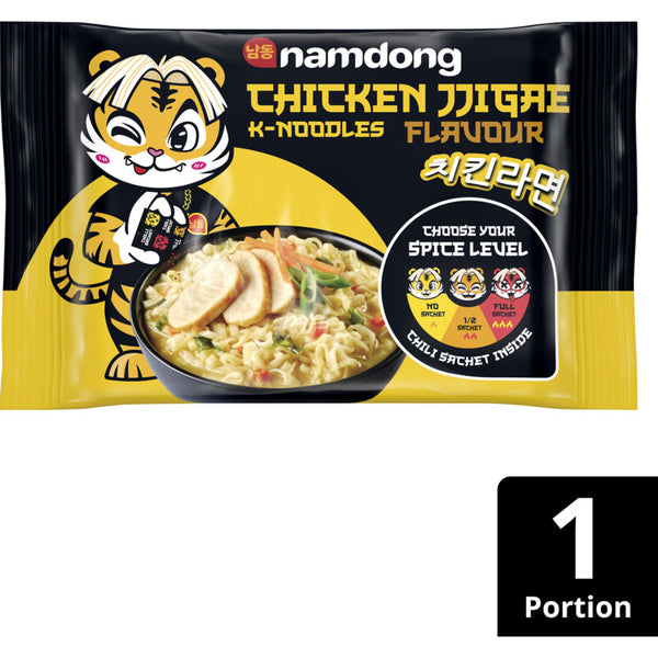 Namdong Chicken jjigae k-noodles flavour